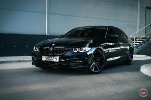 BMW 5-Series on Vossen Wheels (CG-203) 2017 года